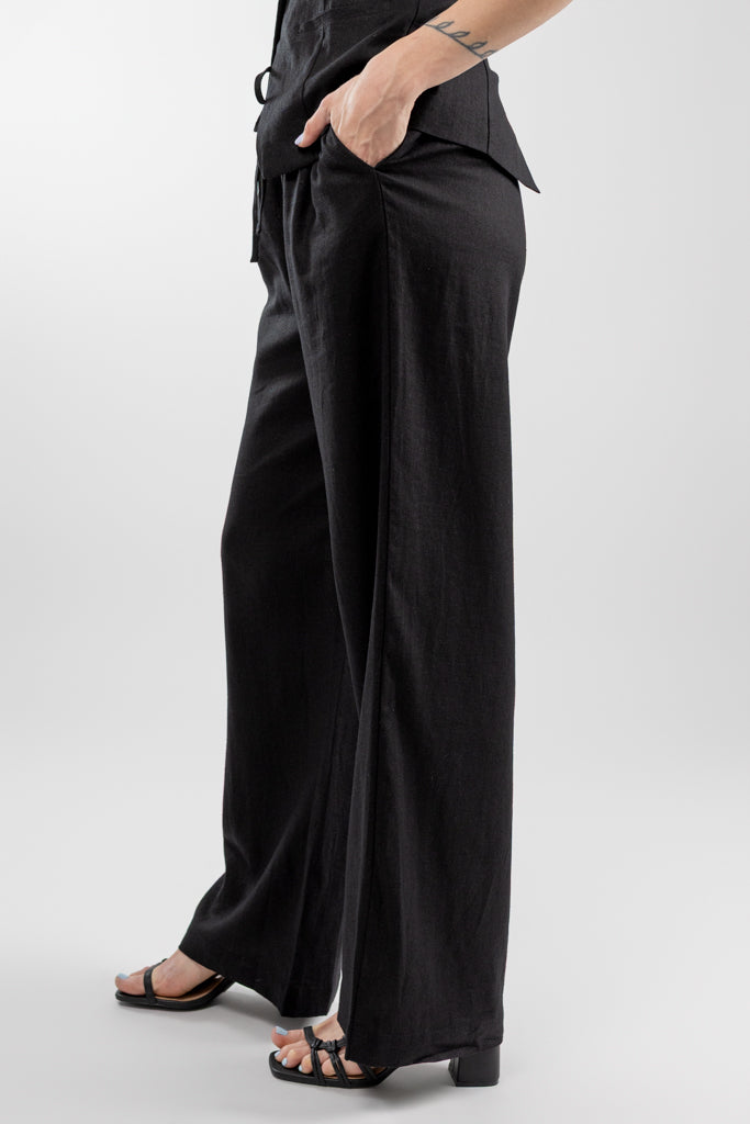 Black Venetia Pant