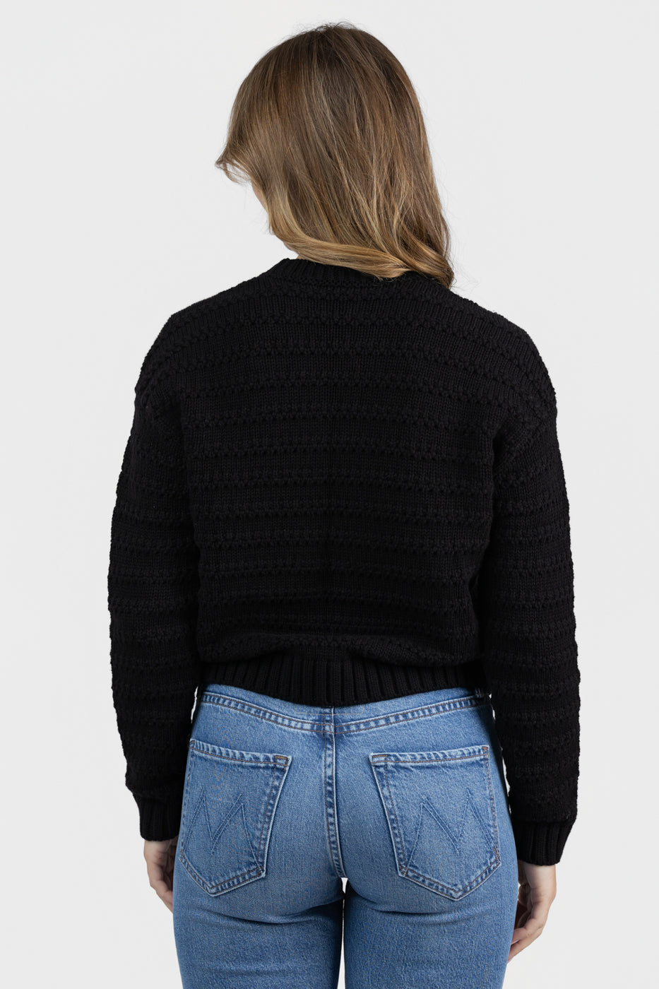 Black Whitfield Pullover