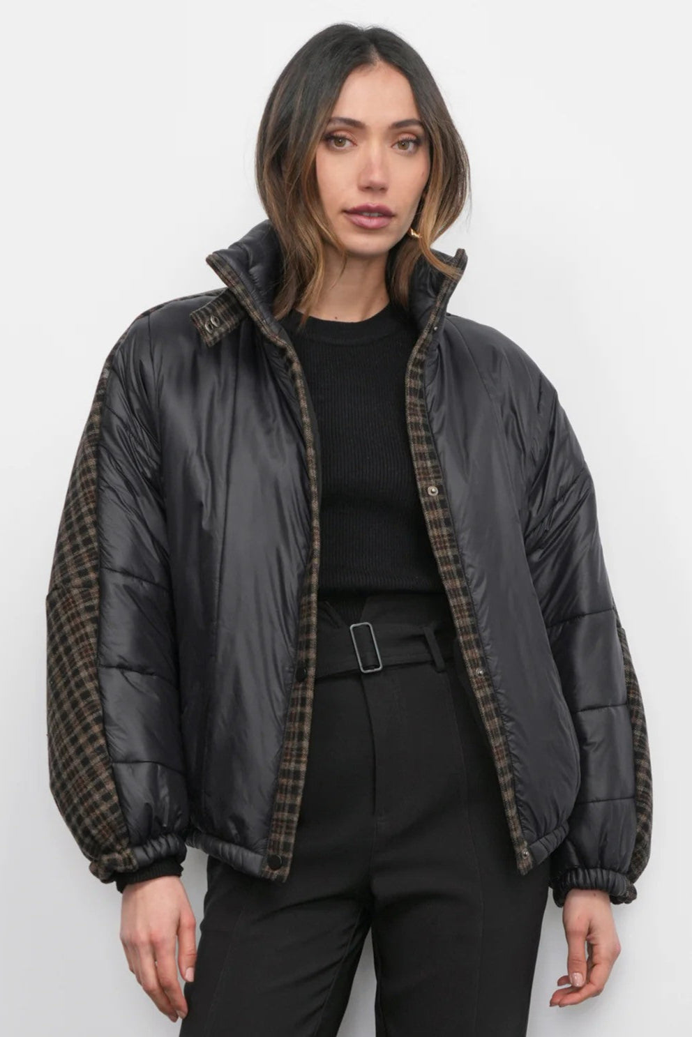 Black Beryl Puffer Jacket
