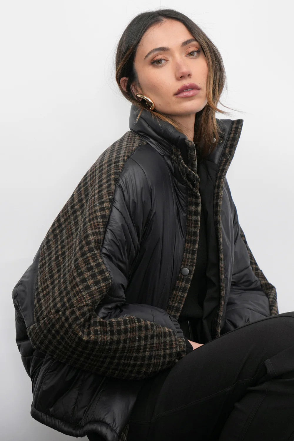 Black Beryl Puffer Jacket