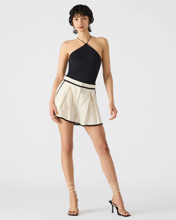 Black Criss-Cross Linnie Tank Top