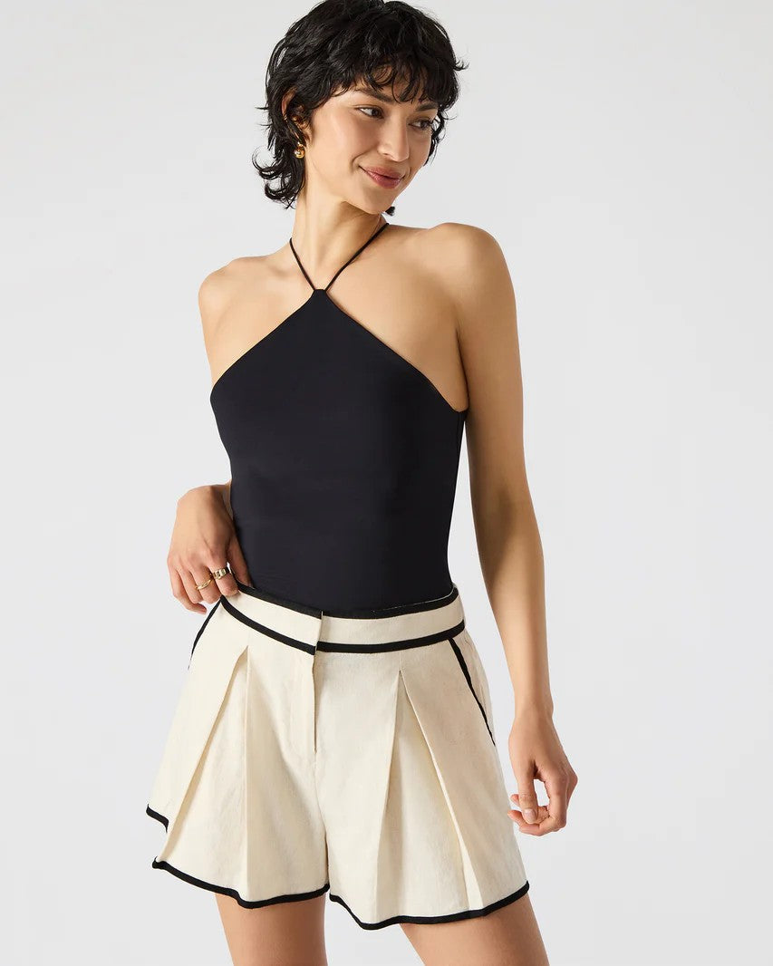Black Criss-Cross Linnie Tank Top