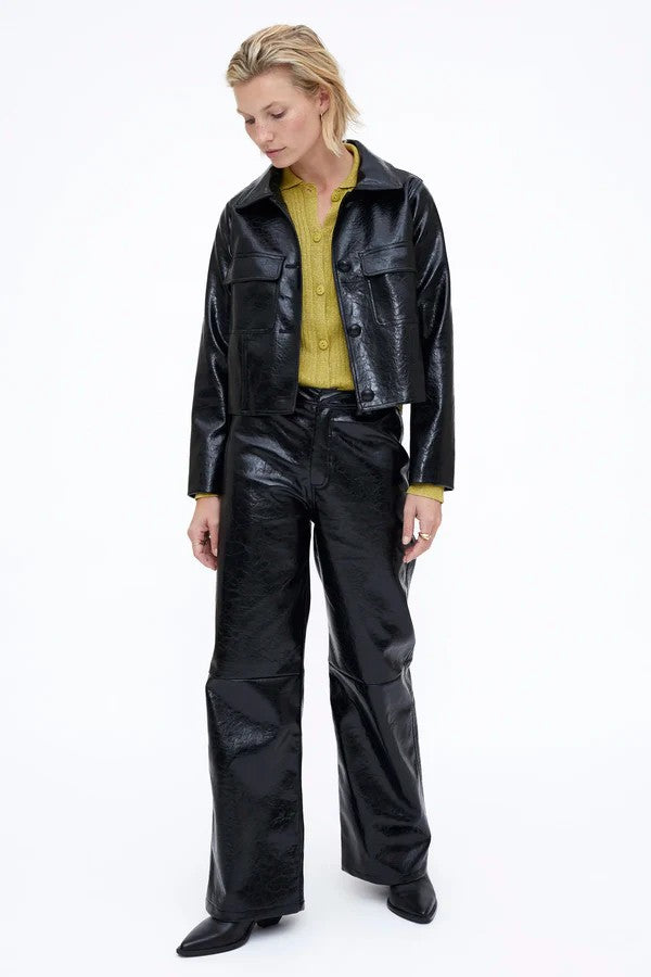 Black Cropped Jacket