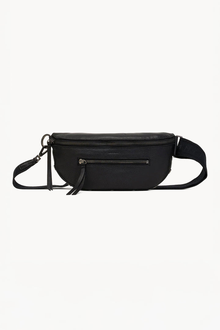 Black Gunmetal Med Charles Crossbody Bag