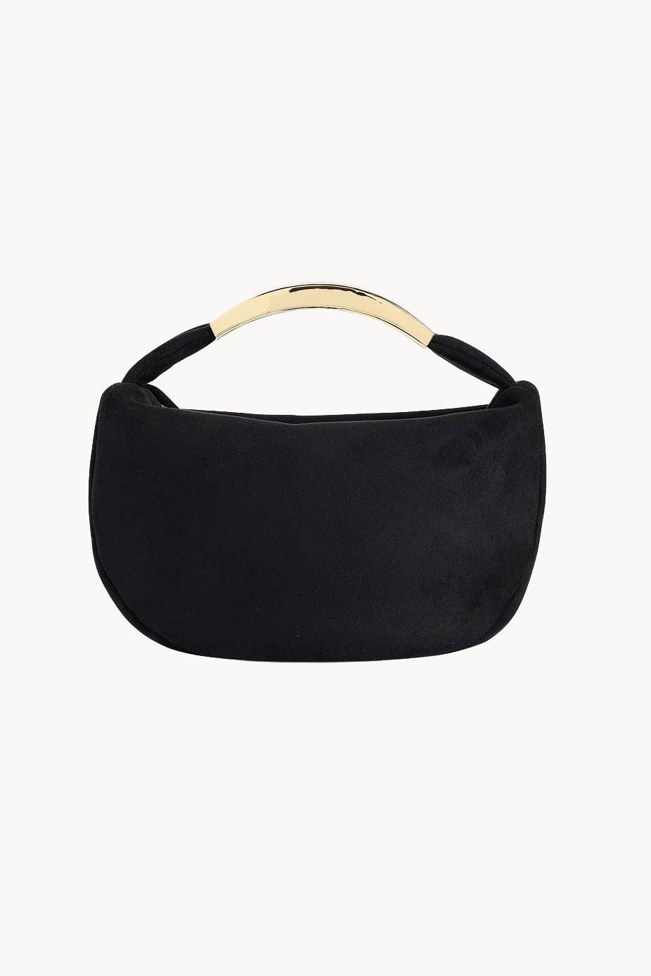 Black Luna Top Handle Bag