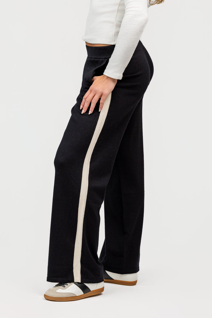 Black Lux Lounge Pant