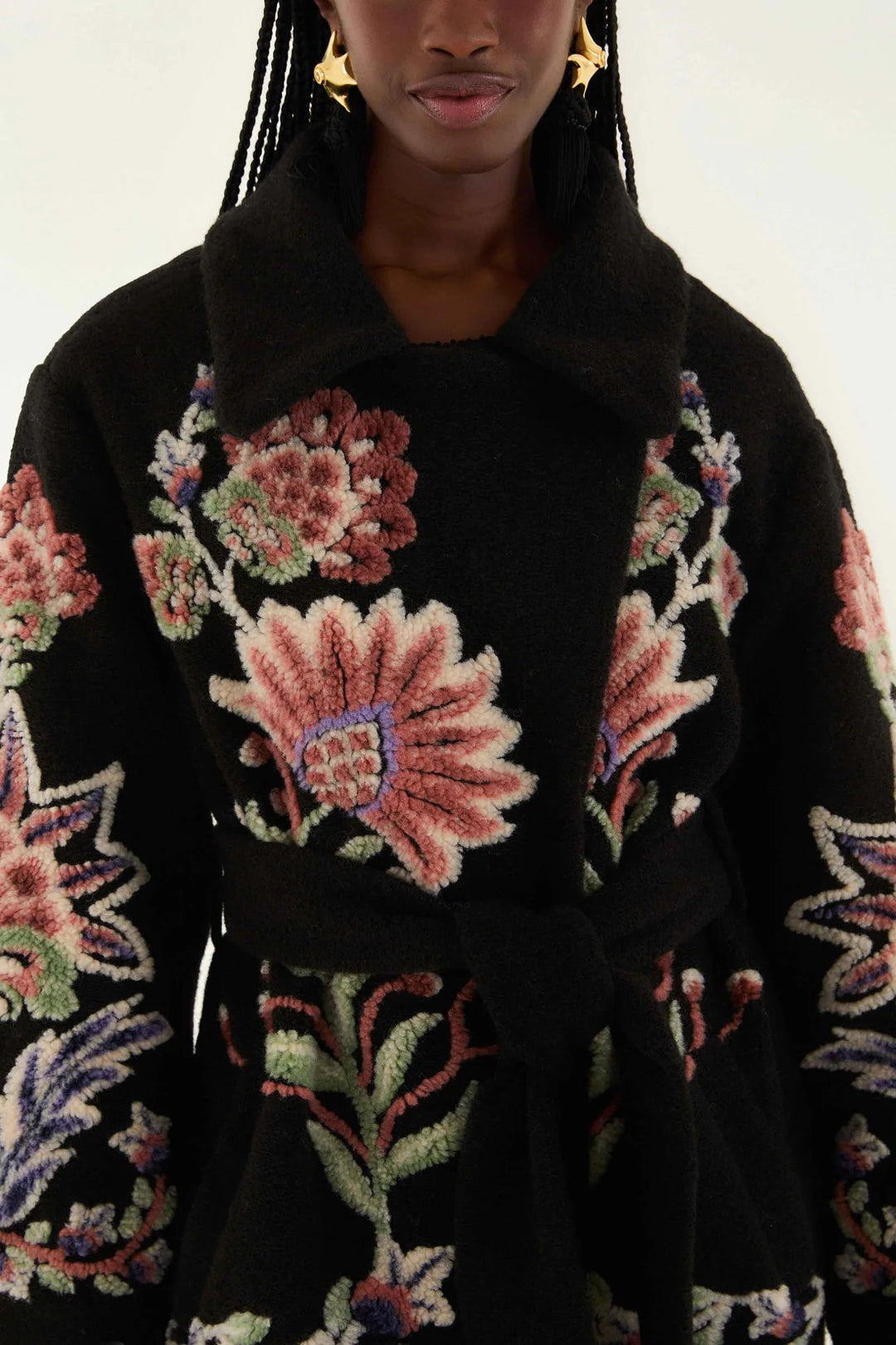 Black Marvelous Garden Coat