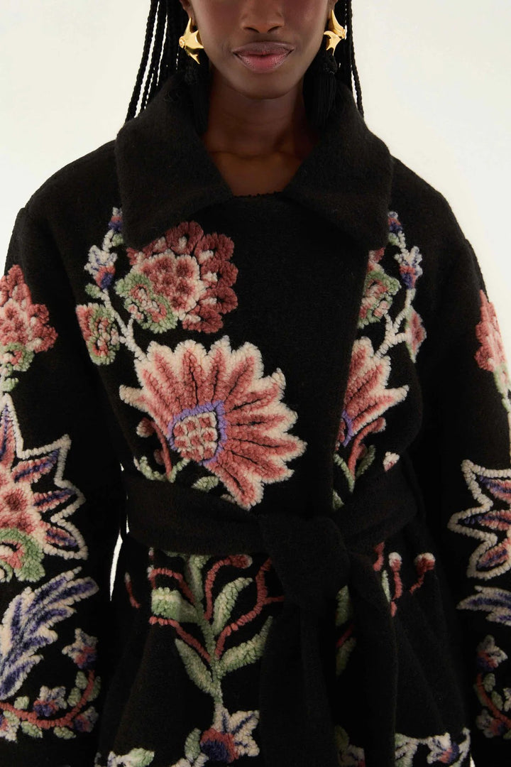 Black Marvelous Garden Coat