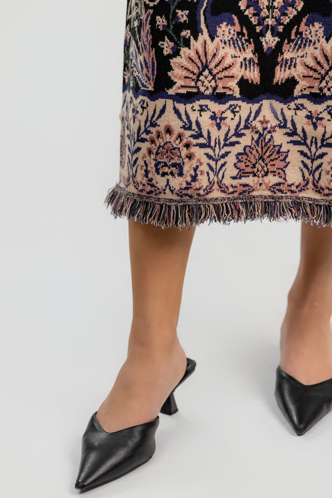 Black Marvelous Garden Skirt