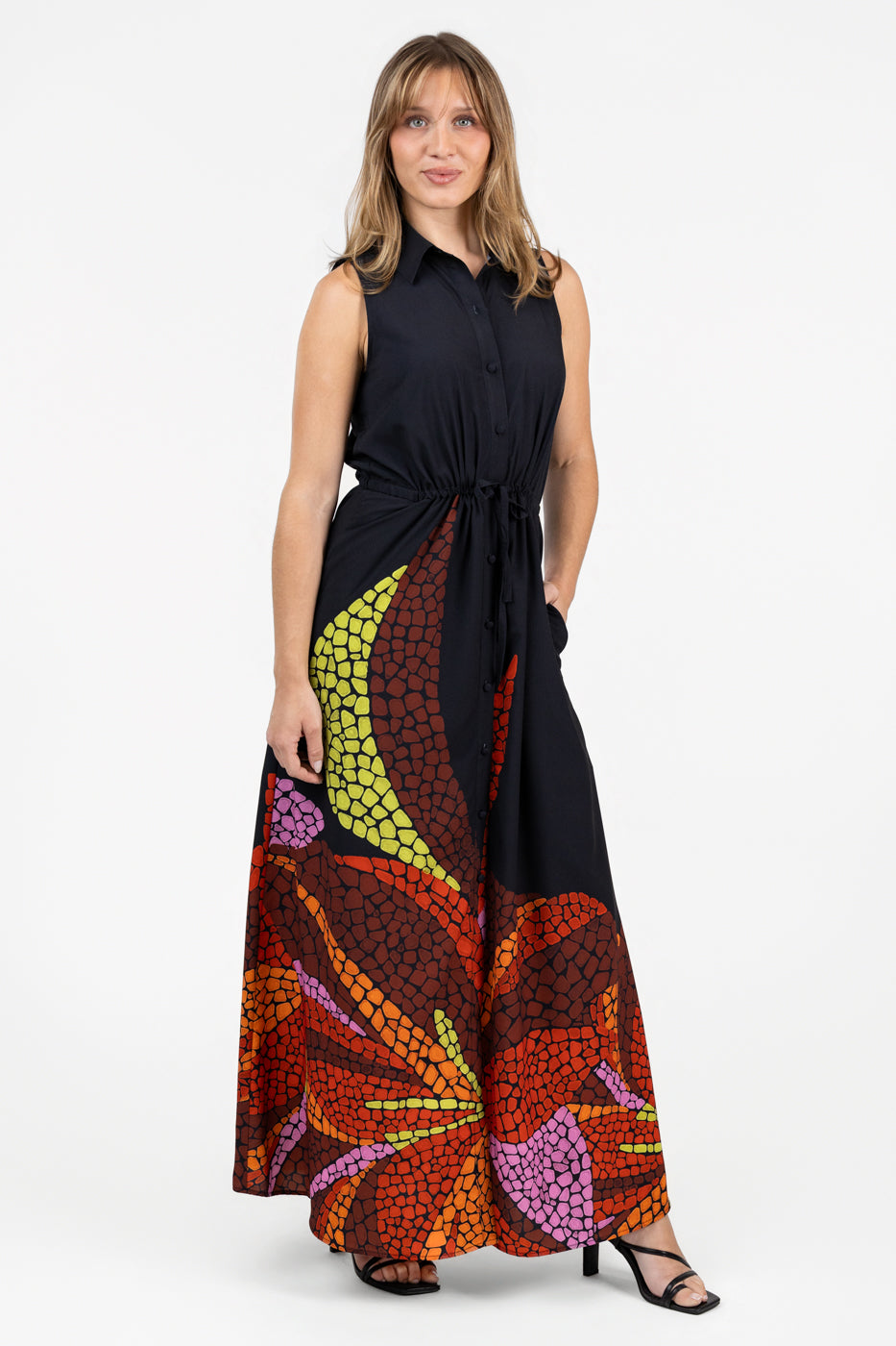 Black Multi Bryson Dress