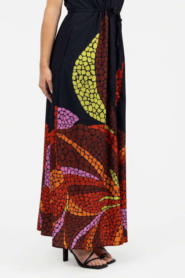 Black Multi Bryson Dress