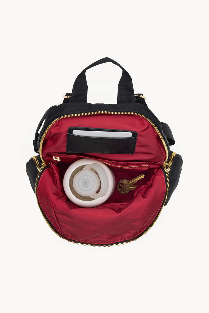 Black Nylon Cargo Med Hunter Handbag