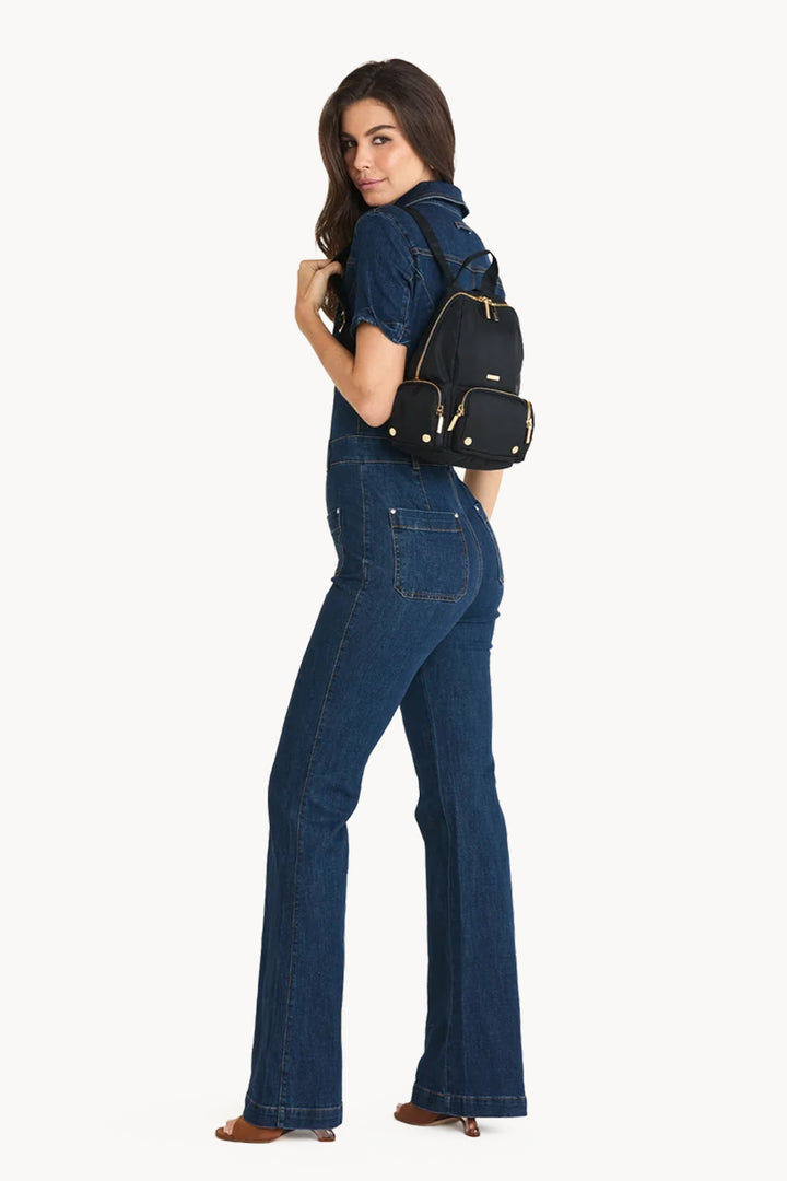Black Nylon Cargo Med Hunter Handbag