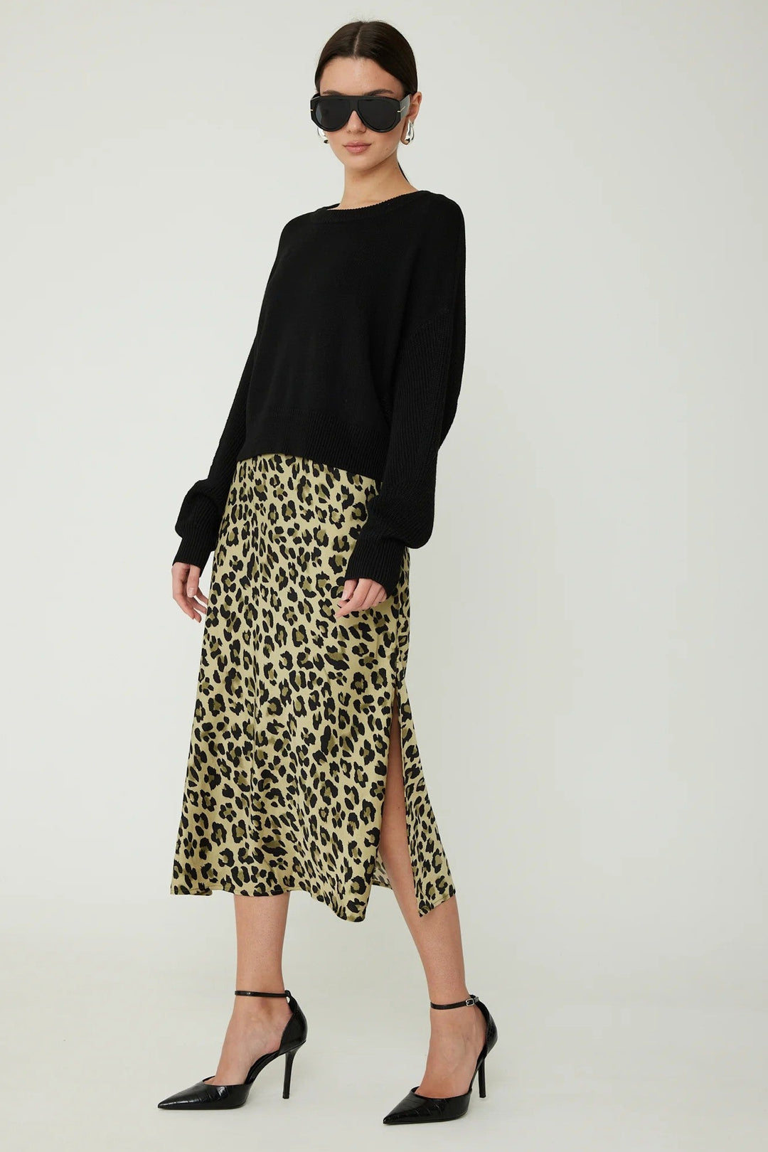 Black Olive Willow Dress