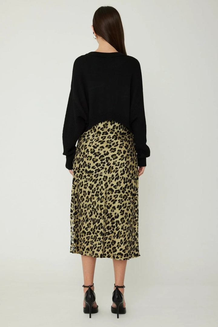 Black Olive Willow Dress