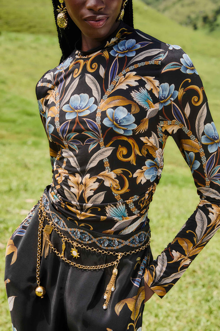 Black Snake Garden Top