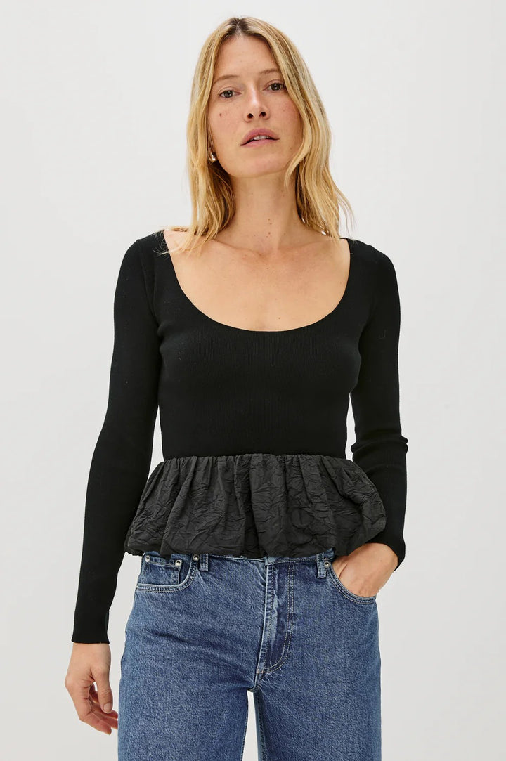 Black Tillie Top