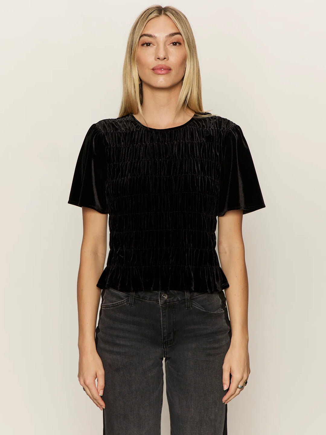 Black We Belong Together Top