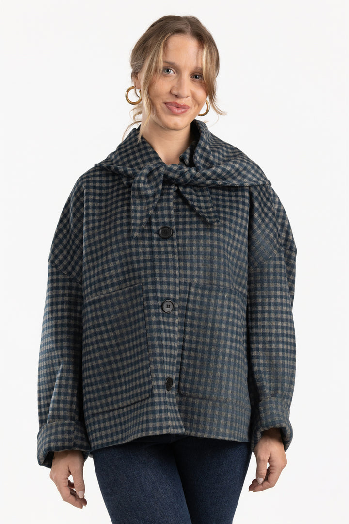 Bleu Marine Sheffield Coat