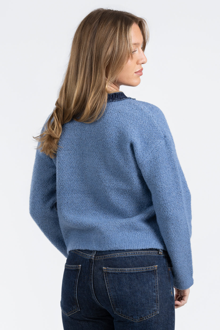 Blue Cardigan
