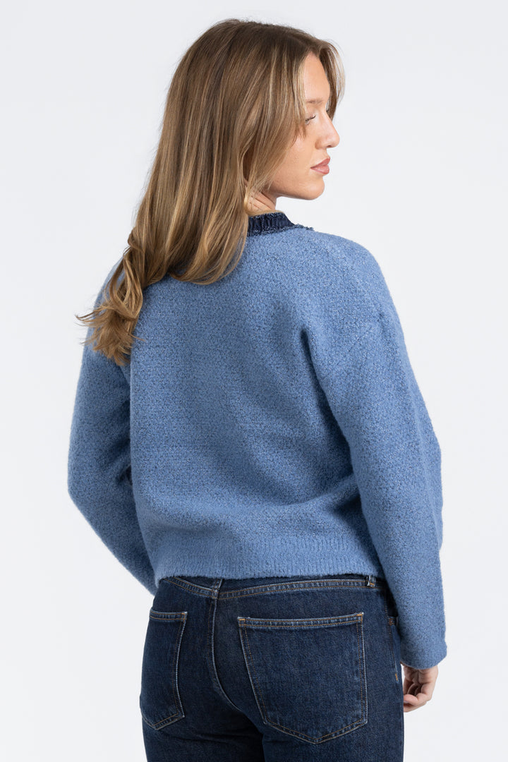 Blue Cardigan