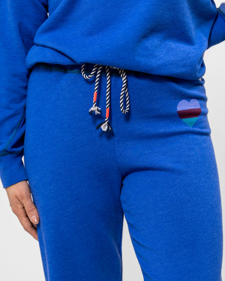 Blue Symphony Ski Day Jogger Pant