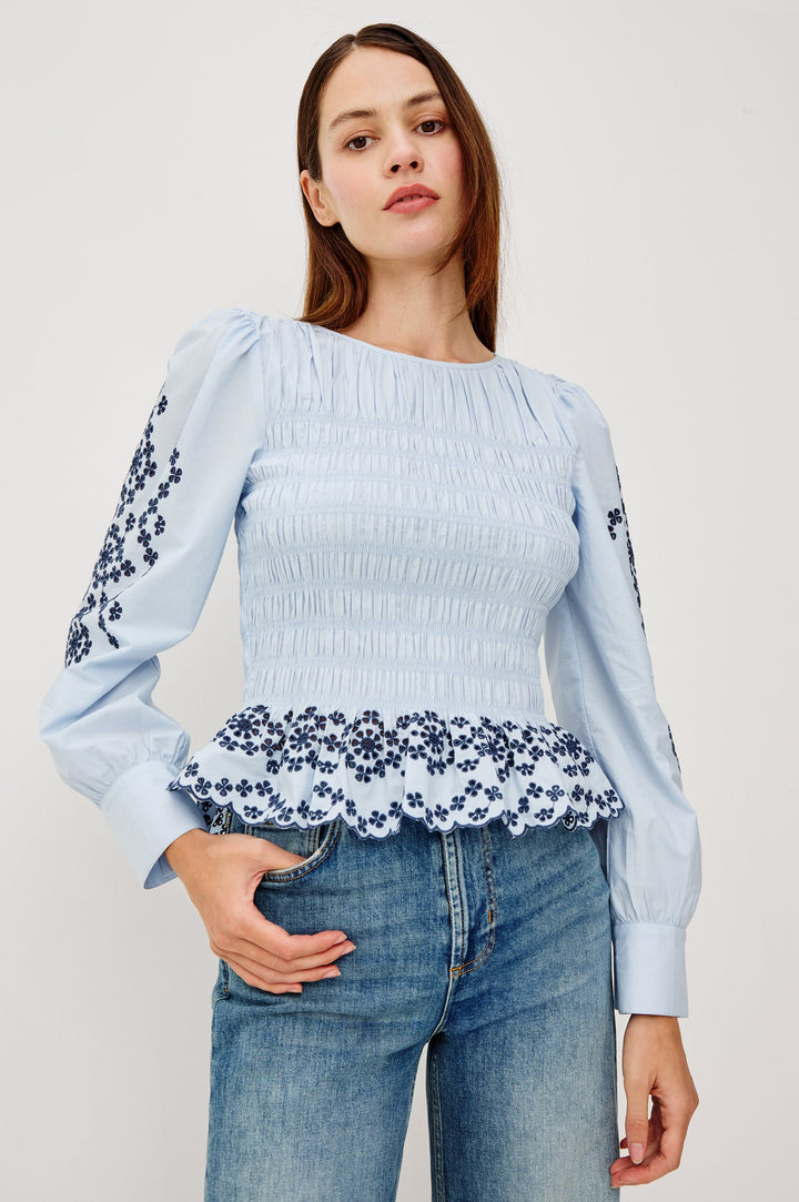 Blue Bird Tabi Top