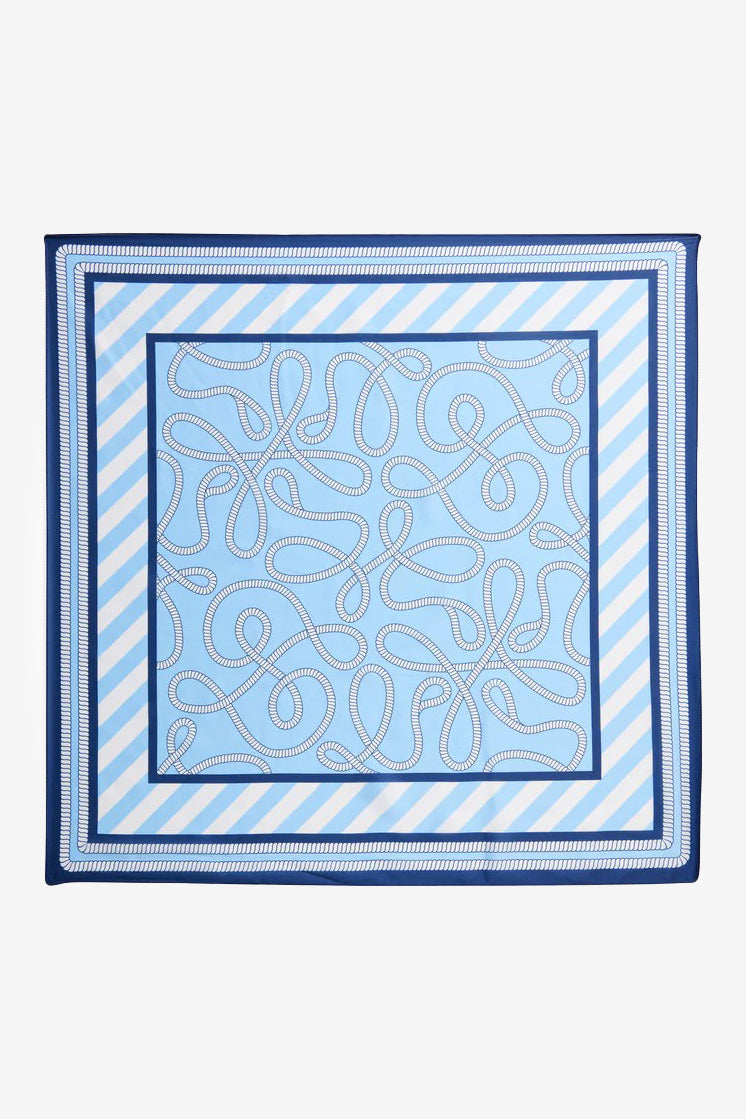 Blue Coastal Scarf