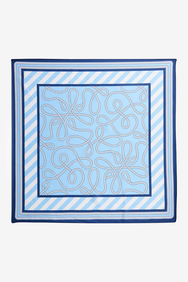 Blue Coastal Scarf