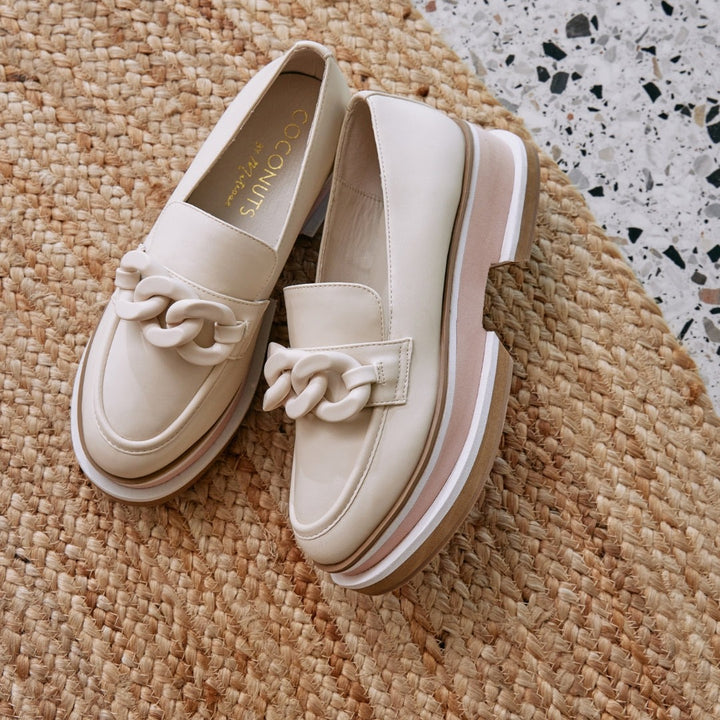 Bone Madison Platform Loafer