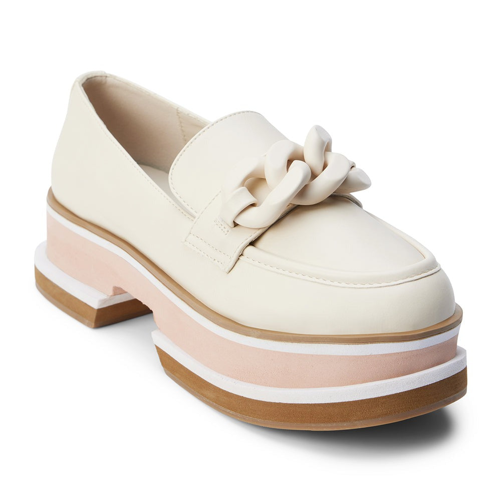 Bone Madison Platform Loafer