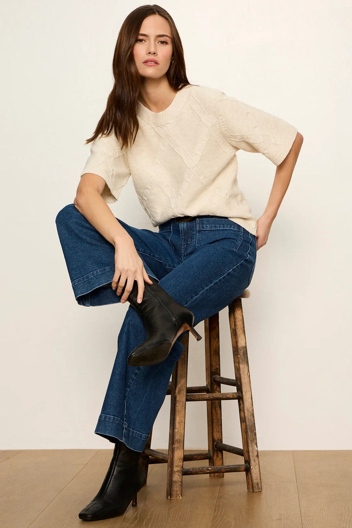 Bone Sweater Tee