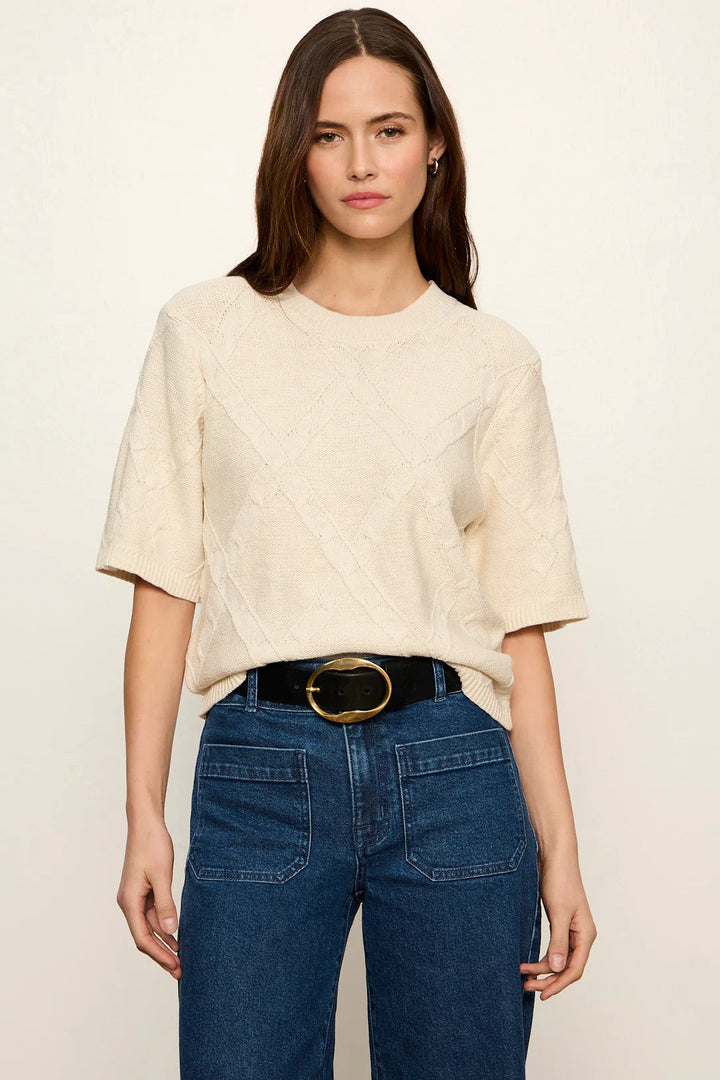 Bone Sweater Tee