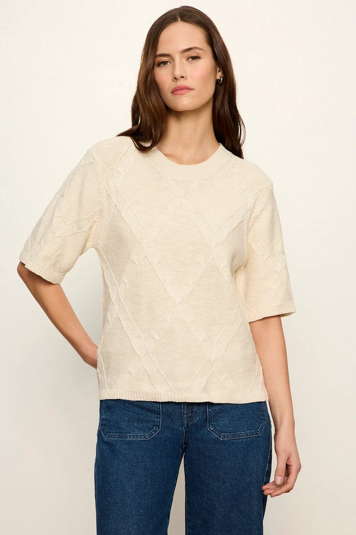 Bone Sweater Tee