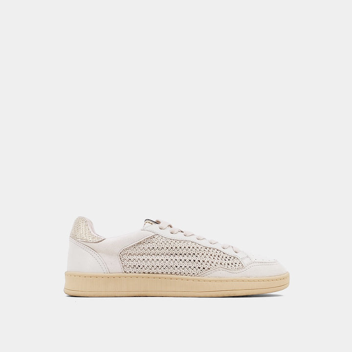 Bone Woven Roma Sneakers