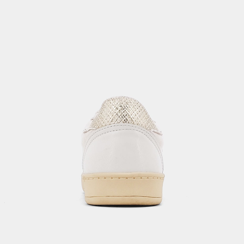 Bone Woven Roma Sneakers