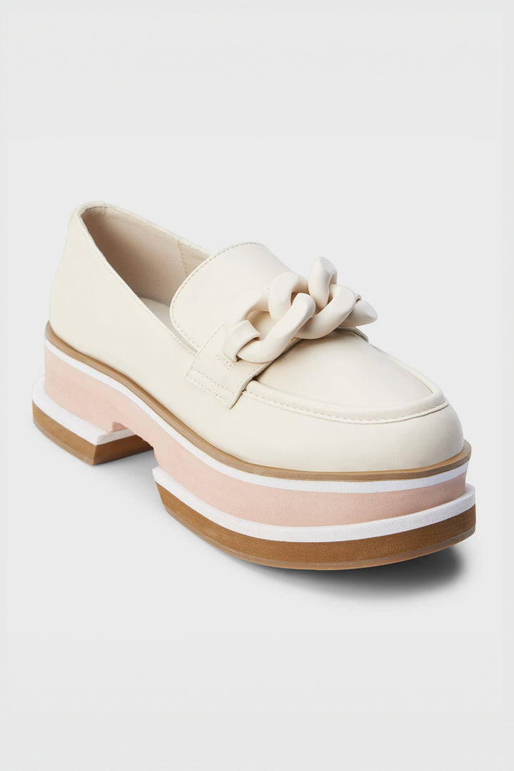 Bone Madison Platform Loafer