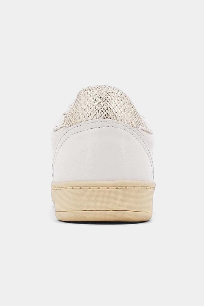 Bone Woven Roma Sneakers