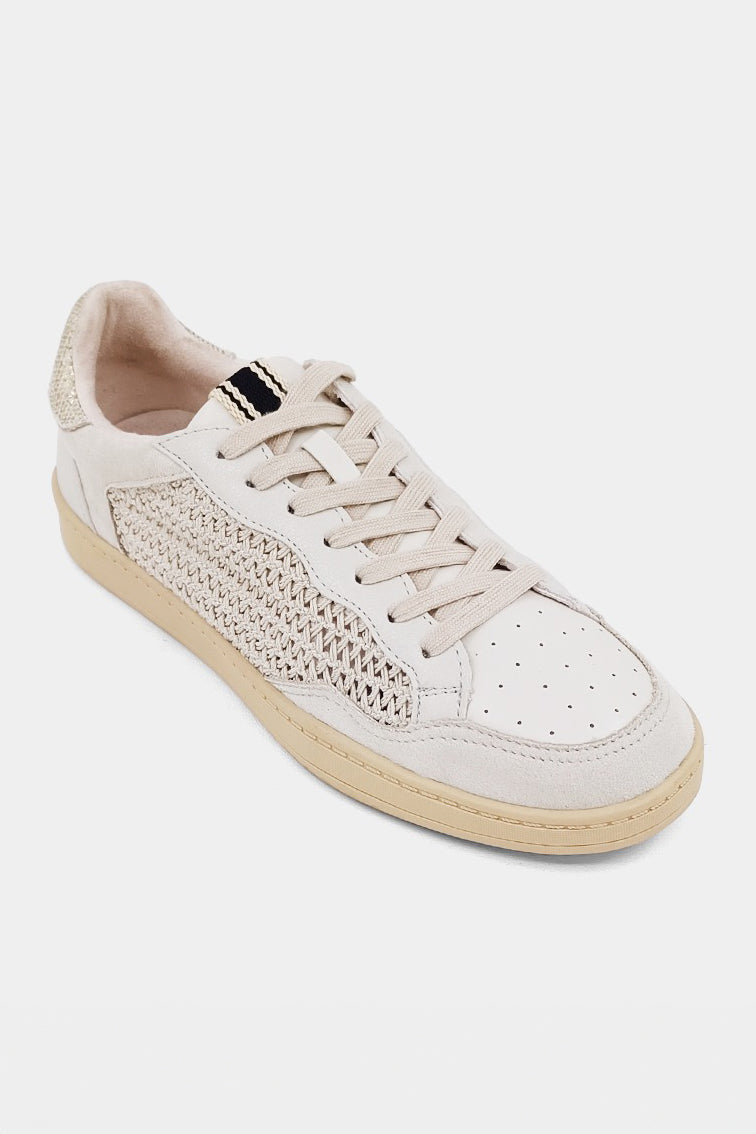 Bone Woven Roma Sneakers