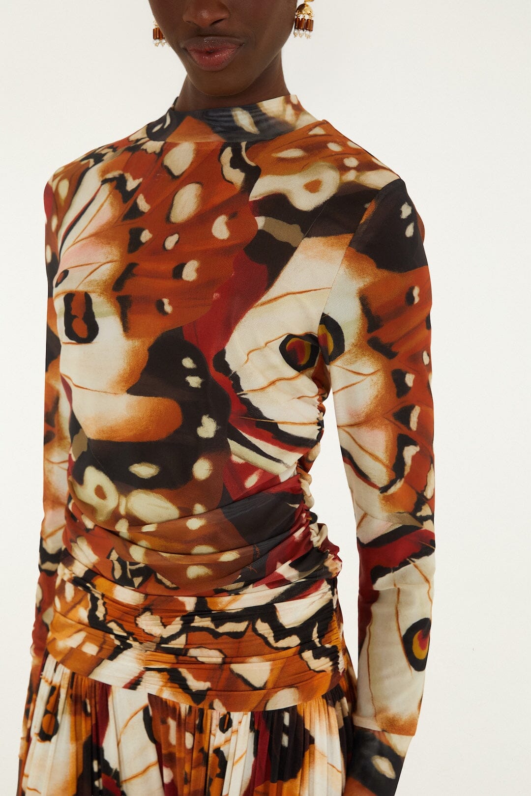 Borbofly Multi Tulle Blouse
