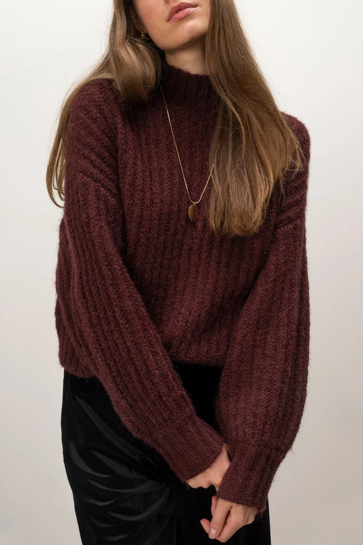Bordeaux Kacy Sweater