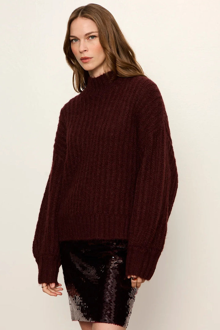 Bordeaux Kacy Sweater