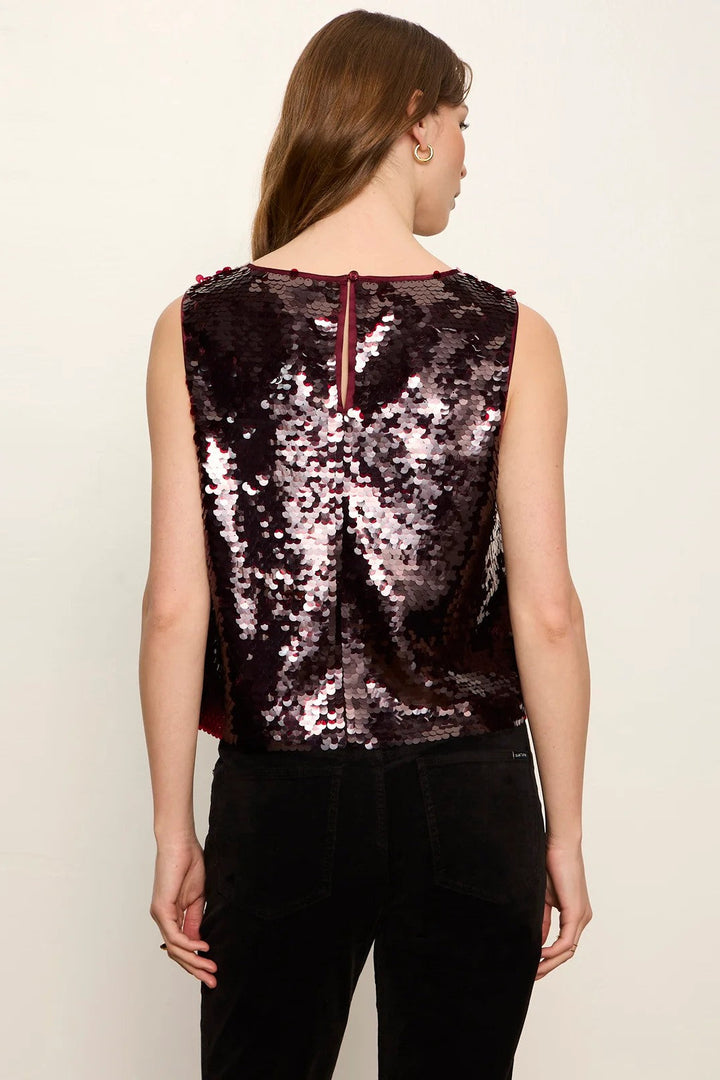 Bordeaux The Desired Pailette Shell