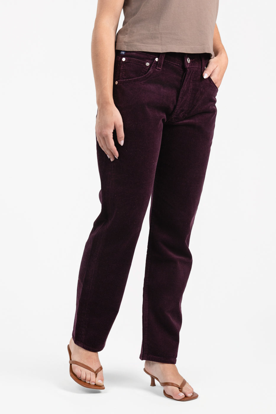 Bordeaux Winslow 29 Corduroy Pant