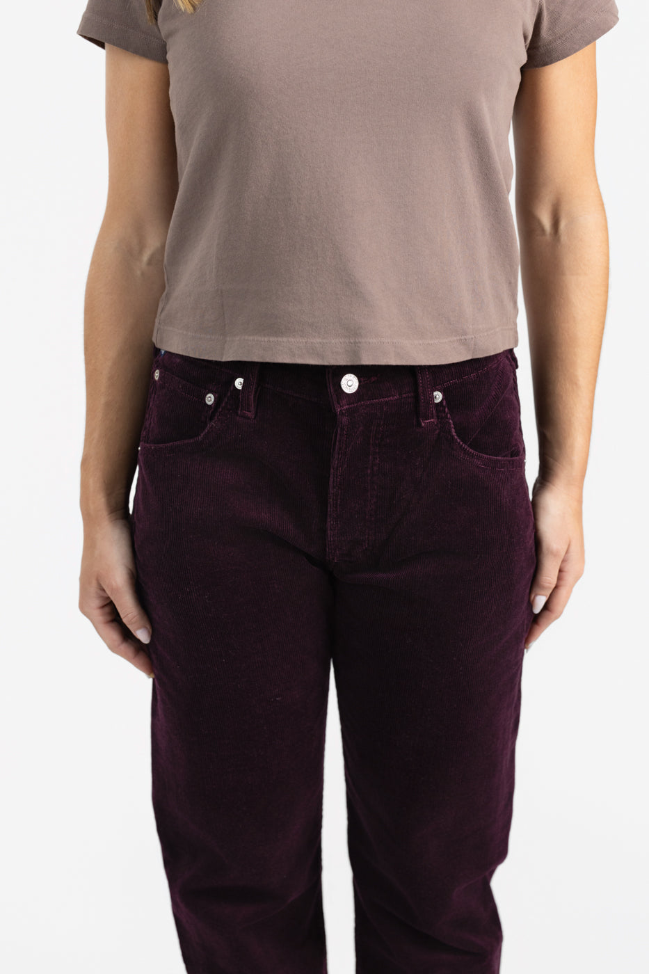 Bordeaux Winslow 29 Corduroy Pant