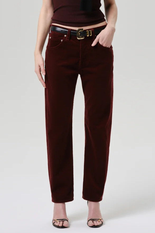 Bordeaux Winslow 29 Corduroy Pant