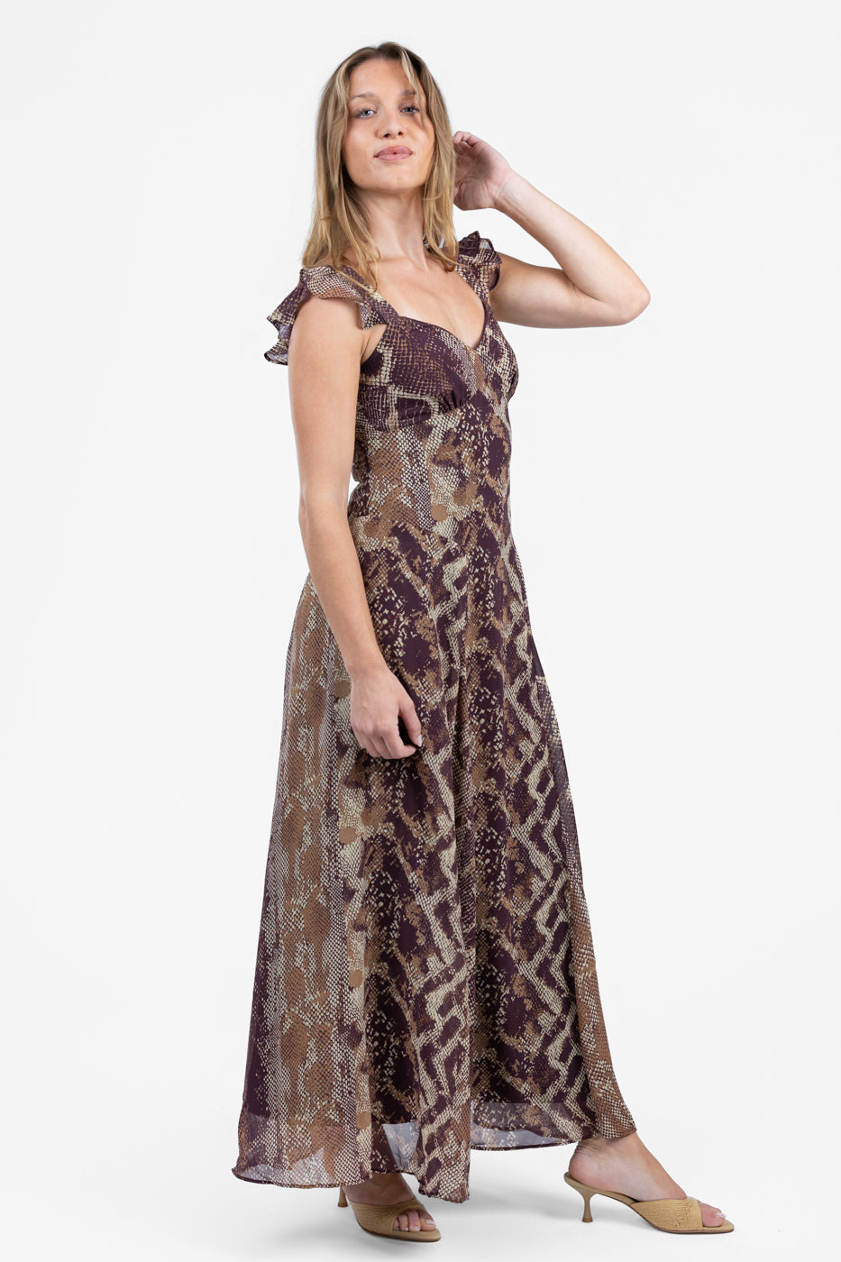 Bronze Estela Dress