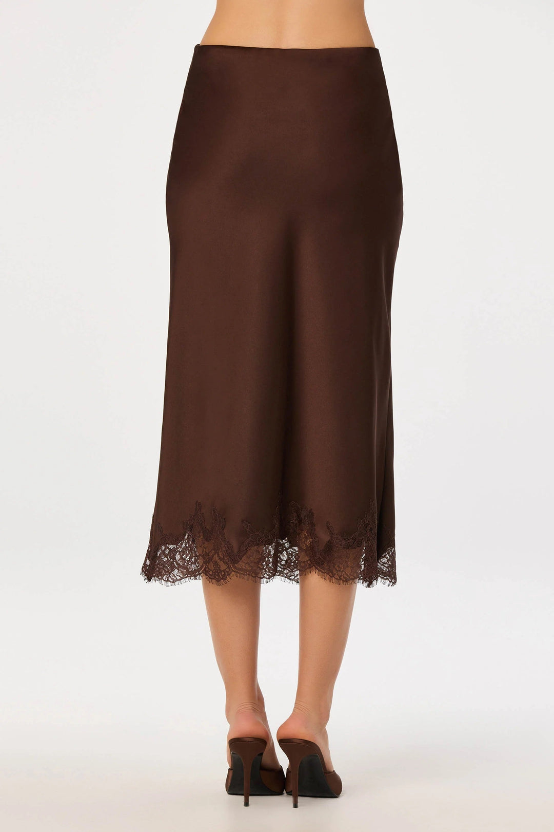 Brown Blossom Skirt