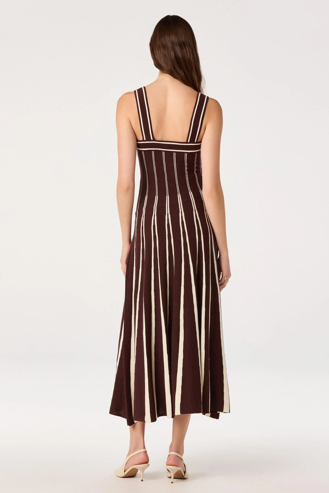Brown Cream Marlen Dress