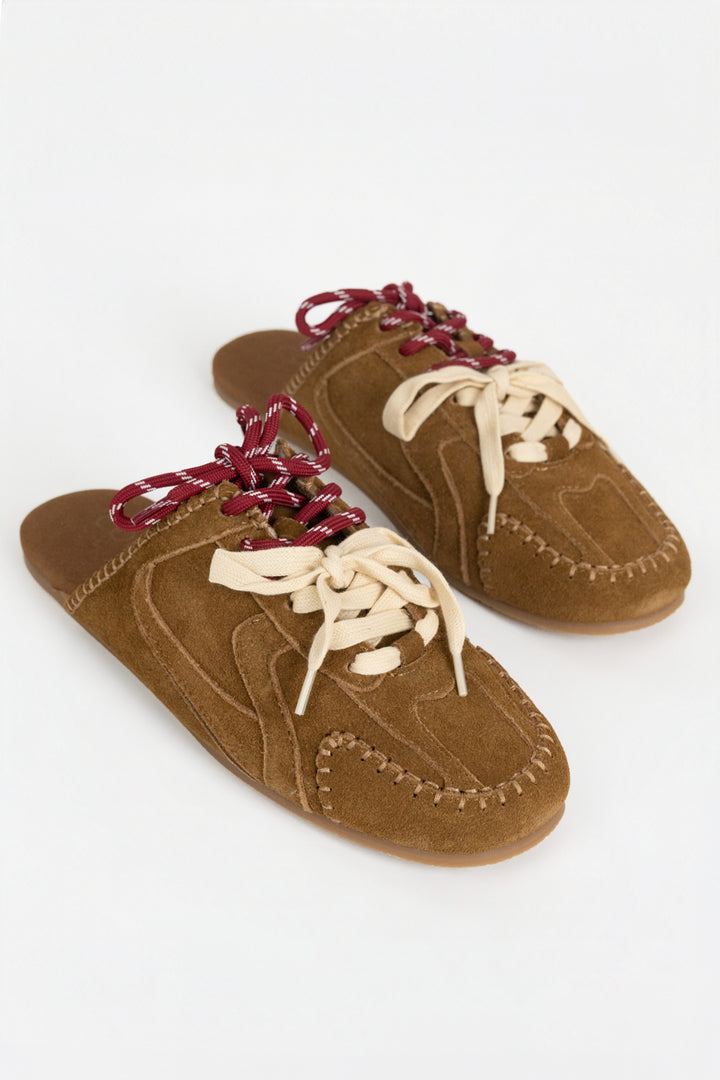 Brown Devyn Slide On Sneaker